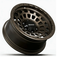 Jantes en alliage Flow Form de 17 et 18 pouces pour tout-terrain, jantes à grille simulée Beadlock, 6x139.7 5x150, pour pick-up 4x4 et SUV, jantes de rechange
