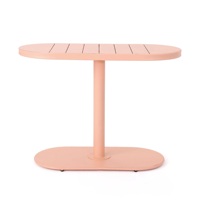 Ensemble de table et chaises en métal lourd pour l'extérieur, mobilier de balcon d'hôtel