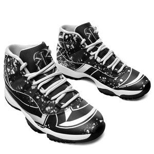Tênis de Basquete Personalizados de Cano Alto OEM, Qualquer Cor, Impressão Personalizada, Calçados Esportivos com Cadarço para Homens e Mulheres - Product Image 3