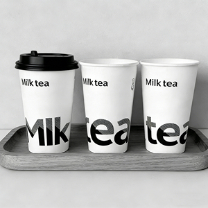 Nouveautés : Gobelets à café à emporter de 4 oz, 8 oz, 12 oz, 16 oz, 20 oz, 22 oz, gobelets à café chaud avec couvercle, gobelets à café jetables - Product Image 2