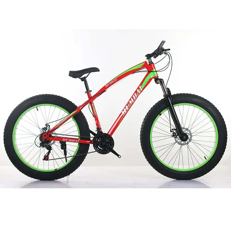 2023 prezzo di fabbrica fat bike 21 velocità 26 pollici bicicletta da neve telaio in acciaio al carbonio bici da spiaggia merci pronte in vendita fat bike