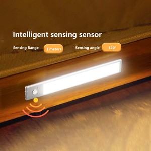 Smart Home <b>LED</b> Cabinet <b>Light</b> Rechargeable <b>Motion</b> <b>Sensor</b> <b>Led</b> Lamp for Kitchen Wardrobe Cabinet Lighting 24cm - Product Image 5