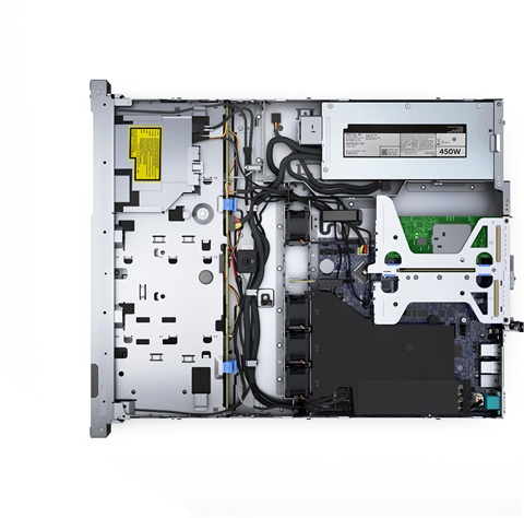 PowerEdge R250 Intel Xeon E-2314 Processor 1U Rack Server R250