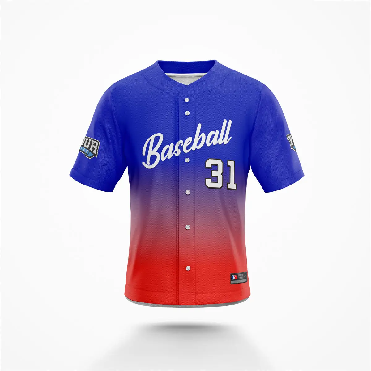 Top quality custom baseball jersey sublimation  embroidery available