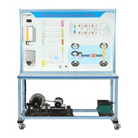Metal Aluminum Automotive Air Conditioning System Training Platform Educational Instrument for Vocational School Lab