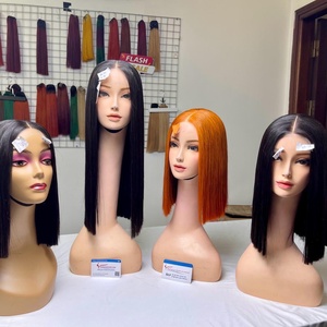 2024 haute demande 100% vietnamien Remy Extensions de cheveux os droit Super Double dessiné perruque pas de perte de cheveux en gros - Product Image 5