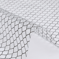 Rideau en grille PVC antistatique ESD transparent, anti-poussière, anti-huile, isolant thermique pour salle blanche et usage industriel