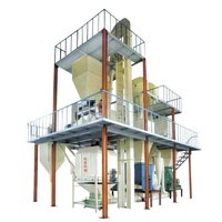 Usine de fabrication de granulés d'aliments pour petits animaux de 5 tonnes par heure, projet conçu pour la production d'aliments pour poulets, bovins, poissons et volailles