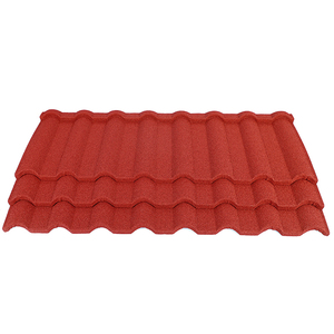 Tuiles de toit <span class=keywords><strong>en</strong></span> métal revêtues de pierre résistantes aux intempéries Longue durée de vie Tuiles Milano - Product Image 2
