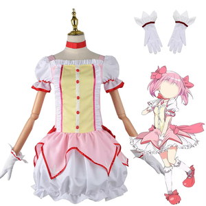 Popular ropa <span class=keywords><strong>de</strong></span> <span class=keywords><strong>Anime</strong></span> Puella Magi <span class=keywords><strong>Madoka</strong></span> Magica <span class=keywords><strong>de</strong></span> dibujos animados traje Kaname <span class=keywords><strong>Madoka</strong></span> vestido Lolita - Product Image 2