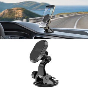 Support magnétique pour téléphone de voiture avec bras réglable, aimants puissants, support universel pour tableau de bord et pare-brise pour tous les smartphones - Product Image 2