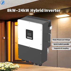 Sistema Solar Híbrido Trifásico de Bajo Voltaje de 8-24KW, Doble MPPT, IP66, 98% de Eficiencia, Compatible con Litio, Garantía de 5 Años - Product Image 3