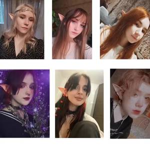 Orecchie da elfo angelo misterioso in lattice per fata accessori per Costume decorazione di Halloween foto oggetti di scena per bambini adulti giocattoli - Product Image 3