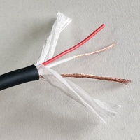 Câble Microphone PVC Ultra-Flexible CEKOTECH 5,8 mm, Lot en Vrac, Connecteur XLR 2x0,22 mm² pour Système Audio Micro et Haut-Parleur de Diffusion