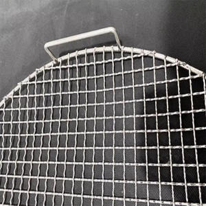 Anpassbarer Doppelgriff-Holzkohle <span class=keywords><strong>grill</strong></span> aus Edelstahl im koreanischen Stil/Einweg-<span class=keywords><strong>Grill</strong></span> gitter - Product Image 3