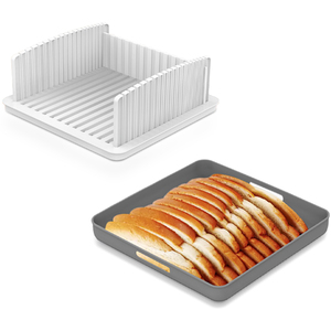 Manual <b>Bread</b> Slicer for Sourdough <b>Bread</b> Adjustable Thickness Slicing Hand Crank <b>Bread</b> Slicer with Scale Line Suction Base - Product Image 1