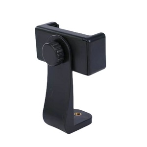 Adjustable <b>E</b>-<b>Clip</b> Phone Holder 55-85mm Width Desk Mount Rotating Support for Mobile Live Streaming - Product Image 4