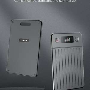 A3P Nouveau Dictaphone Intelligent à Aimant avec IA ChatGPT-4, Activation par Appel Téléphonique, Enregistrement Vocal, Transcription, Résumé et Traduction Linguistique - Product Image 2