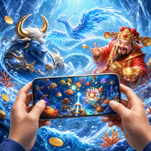 Logiciel à bon prix pour jeu de pêche en ligne 6 ou 8 joueurs, application de jeu de compétences Mega Spin à jouer à tout moment - Product Image 1