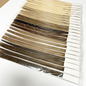 Cinereo biondo platino radicato scuro Stick I punte capelli russi Pre-legati Super doppie estensioni disegnate 1g ogni filo 100g MOQ - Product Image 3