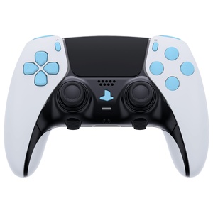 EXtremeRate - Juego Completo de Botones de Repuesto Color Azul Cielo Personalizados, Kits de Botones de Joystick para el Control Dualsense de PS5 Edge - Product Image 3
