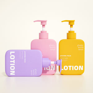 Emballage <span class=keywords><strong>pour</strong></span> Soins Capillaires en HDPE de Forme Plate, Couleur Personnalisée, Shampooing, Après-Shampooing, 150 ml, 300 ml, Bouteille Rectangulaire <span class=keywords><strong>pour</strong></span> Gel Douche, Pompe - Product Image 2