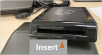 Lector de tarjetas ic de contacto logotipo de impresión personalizado de alta calidad