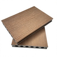 Plancher composite extérieur imperméable à double couleur, co-extrudé WPC, 145x23mm, deux faces