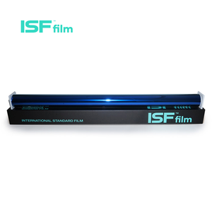 ISF 91% UVR Auto cerámica tinte película Azul 2,5 Mil aislamiento Solar parabrisas polarizado PET para ventana de coche automotriz camaleón UV - Product Image 2