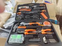 Juego de Herramientas para el Hogar de 20, 32 y 105 Piezas, Caja de Herramientas Comax, Juego de Herramientas Manuales para Electricistas y Carpintería