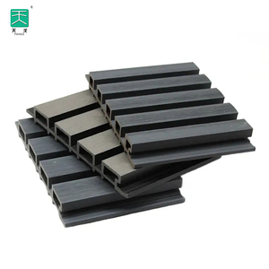 TianGe prezzo competitivo facile da installare in ardesia laminato Color noce rivestimento della <span class=keywords><strong>casa</strong></span> parete esterna 156*9 Wpc pannelli - Product Image 3