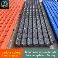 Fabricante de Tejas de Techo de PVC Estilo Moderno de 3 Capas, Resistentes al Fuego y al Calor, Certificadas por la CE
