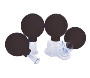 Ventouses de massage en silicone de haute qualité, correcteurs de tétons, ventouses de marche en verre et silicone, masseur à aspiration sous vide - Product Image 1