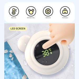 Thermomètre de bain pour bébé, thermomètre numérique flottant imperméable pour baignoire de bébé, pour le bain du soir et la mesure de la température des nouveau-nés - Product Image 2