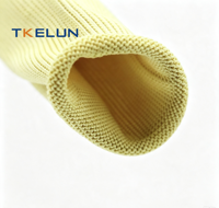 Profesyonel Para-Aramid Örgülü Kılıf 10mm 20mm 30mm Yüksek Dayanımlı Isıya Dayanıklı Paketleme İpi Endüstriyel Kablo Demetleme için