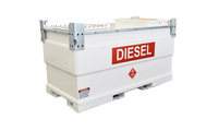 Réservoir de carburant diesel en acier au carbone certifié SUMAC UL142 avec buse automatique et tuyau de 4 m pour un transport facile du carburant