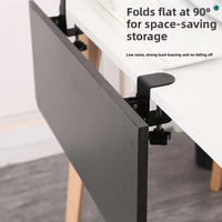 Support de clavier pliable sans perçage pour bureau d'ordinateur, extension de bureau en fer, fabriqué en Chine
