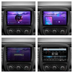 Lecteur DVD de voiture Android Penhui pour Renault Trafic 3 2014 - 2021 pour <span class=keywords><strong>Opel</strong></span> <span class=keywords><strong>Vivaro</strong></span> <span class=keywords><strong>B</strong></span> 2014 - 2018 Radio GPS Navigation Audio Vidéo C - Product Image 2