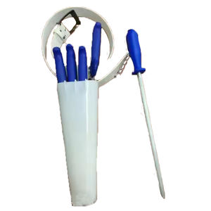 Jarvis coltello in plastica fodard, porta coltelli da cucina, porta coltello da macellaio bianco - Product Image 4