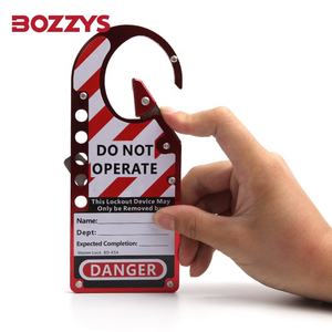 BOZZYS Dispositivos de cierre de seguridad industrial con orificio para candados para la revisión de equipos industriales para evitar el uso indebido - Product Image 6