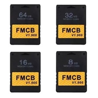 Carte mémoire PS2 compatible FMCB 8 Mo-64 Mo pour carte de démarrage FMCB PS2 de deuxième génération et MCboot V1.966 gratuit