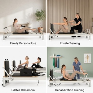 Máquina de <span class=keywords><strong>Pilates</strong></span> <span class=keywords><strong>Reformer</strong></span> de Aluminio Personalizada, <span class=keywords><strong>Cama</strong></span> <span class=keywords><strong>Reformer</strong></span> para Entrenamiento Comercial - Product Image 6