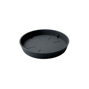 Plafarm OEM Vente en gros N°1 Soucoupe ronde en PP gris foncé, plateau de drainage et base de pot de fleurs pour plantes d'intérieur, d'extérieur, de balcon et de maison - Product Image 1