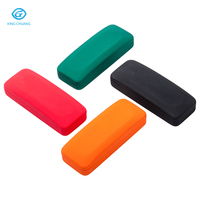 Étui de protection rigide en métal personnalisé avec logo de marque, plusieurs couleurs, tendance, pour lunettes de soleil et lunettes de myopie