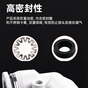 Pneumatic Hose Bend <b>Quick</b> <b>Connector</b> PV4 6 8 12 14 16mm PBT Material Fast Air Pump Fitting - Product Image 3