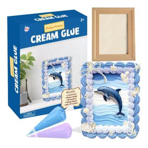 Kit de Bricolage Cadre Photo Mosaïque DIY pour Enfants avec Slime Glacé – Idée Cadeau pour Préadolescents et Adolescents – Décoration Amusante – <span class=keywords><strong>Prix</strong></span> pour Commande en Gros - Product Image 1
