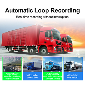 4CH 8CH 4 gam GPS Wifi từ xa mdvr Kit cho xe tải Hạm Đội Quản Lý, 7 inch màn hình với 4 cái máy ảnh không thấm nước cho xe ghi âm - Product Image 4