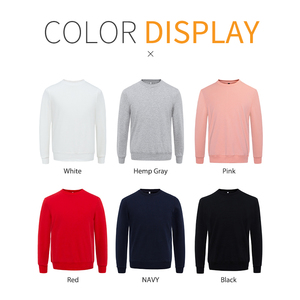 <span class=keywords><strong>Sweat</strong></span>-shirt <span class=keywords><strong>blanc</strong></span> uni pour hommes, Streetwear tendance, en coton, Anime, personnalisé, pull-over - Product Image 3