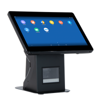 FJY-F4 14 pouces Touch Pos Machine de paiement Imprimante/scanner intégré Tout en un PC Caissier Machine Systèmes Pos