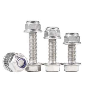 Pernos de Brida Antivibración Zincados para Chasis de Automóviles, Maquinaria de Construcción, Conexiones de Estructuras de Acero - Product Image 1